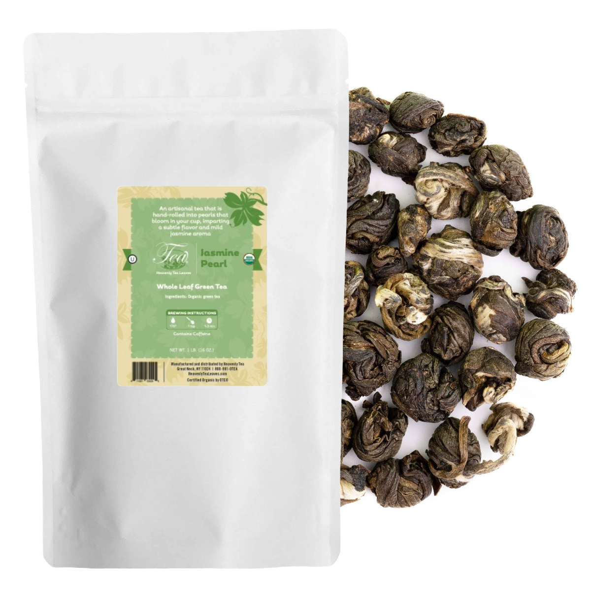Jasmine Pearls | Scented Green Tea | The Chinese Tea Company Jasmine Pearls | Scented Green Tea | The Chinese Tea Company