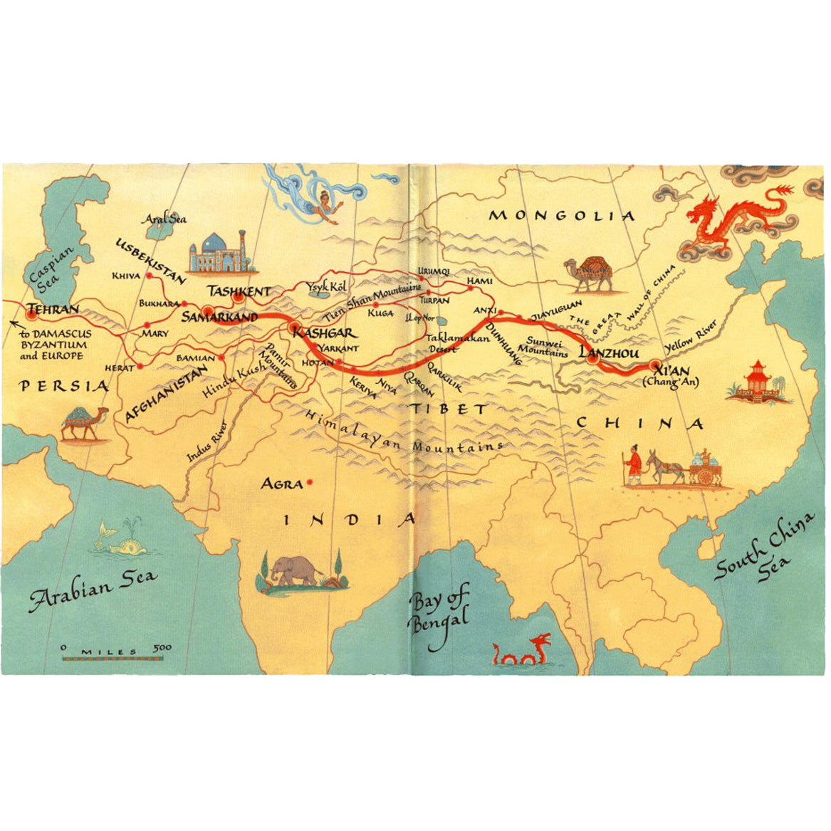 History of the Tea Trade: The Silk Road | Heavenly Tea Leaves Blog