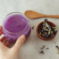 Load image into Gallery viewer, Organic Butterfly Pea Flower- Cleansing Loose Leaf Herbal Tea - Detoxify | Heavenly Tea Leaves
