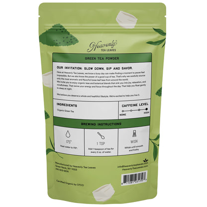 Organic Barista Matcha, 453 g