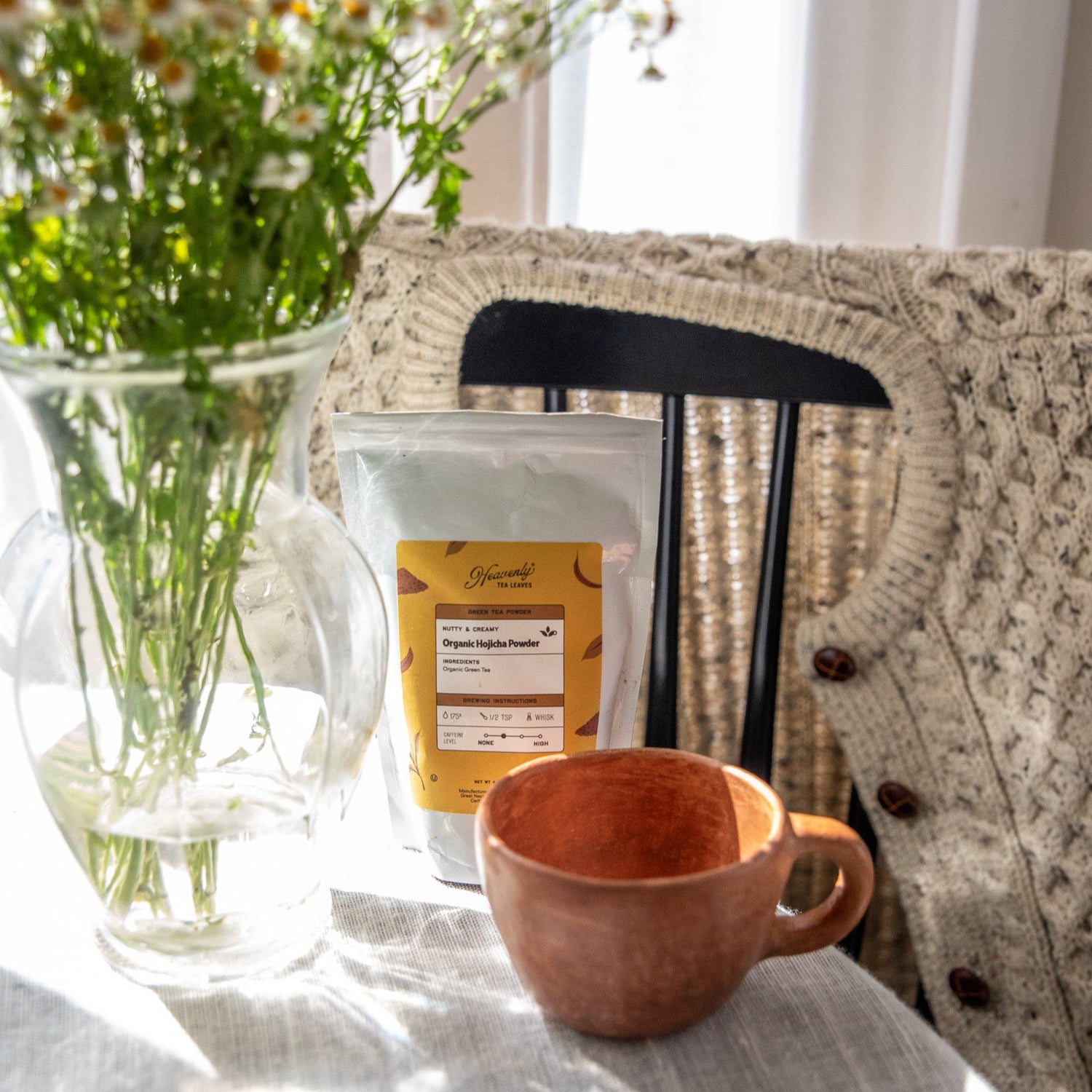 Organic Hojicha - Premium Bulk Loose Leaf Green Tea Powder | Heavenly Tea Leaves