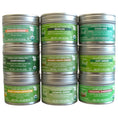 Load image into Gallery viewer, Organic 9 Green Tea Sampler, 9 Premium Loose Leaf Green Teas - Premium Loose Leaf Tea Gift Set | Heavenly Tea Leaves
