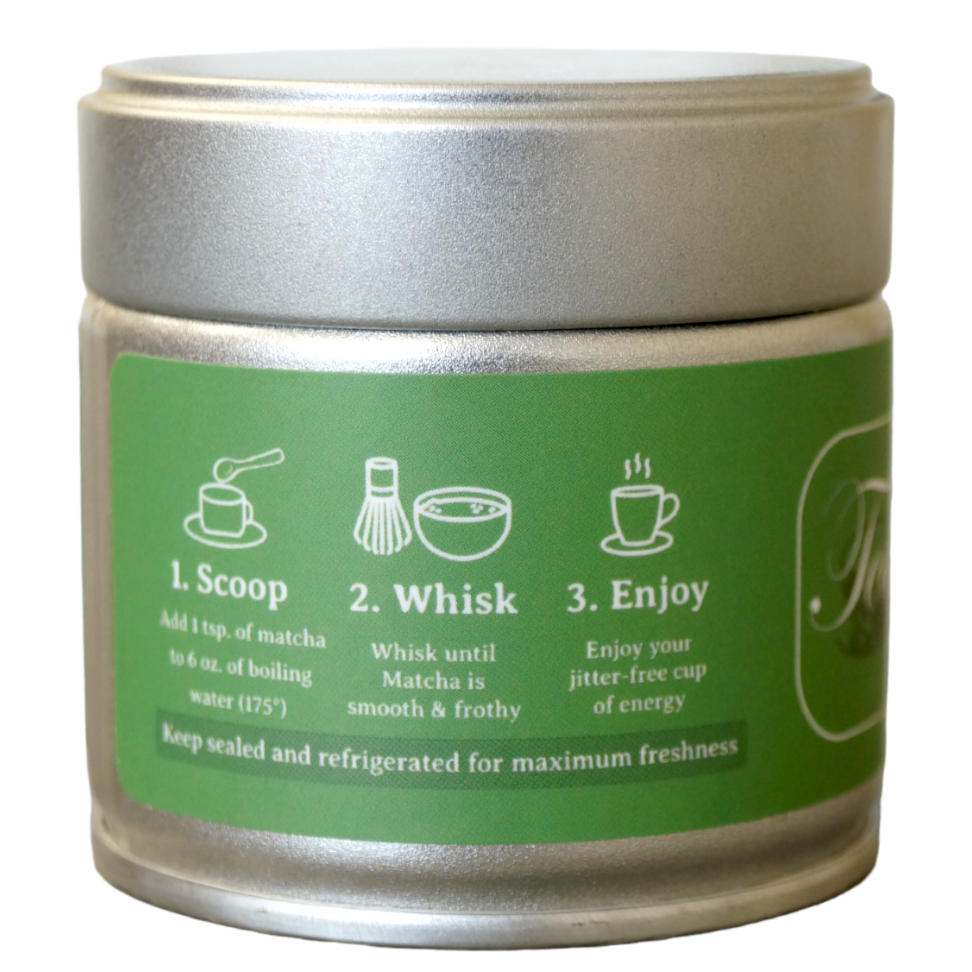 Organic Ceremonial Grade UJI Matcha Green Tea Powder, 30 g
