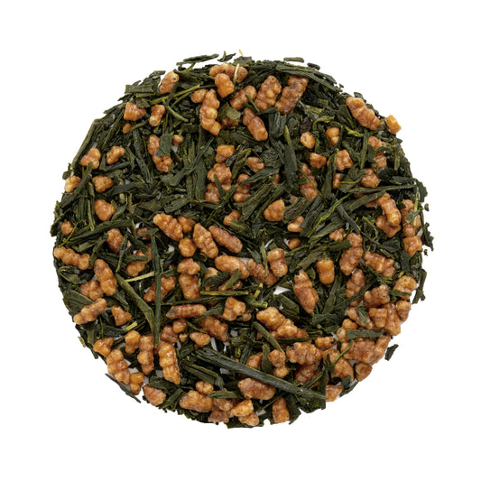 Organic Genmaicha Kagoshima - Premium Loose Leaf Green Tea from Kagoshima, Japan | Heavenly Tea Leaves
