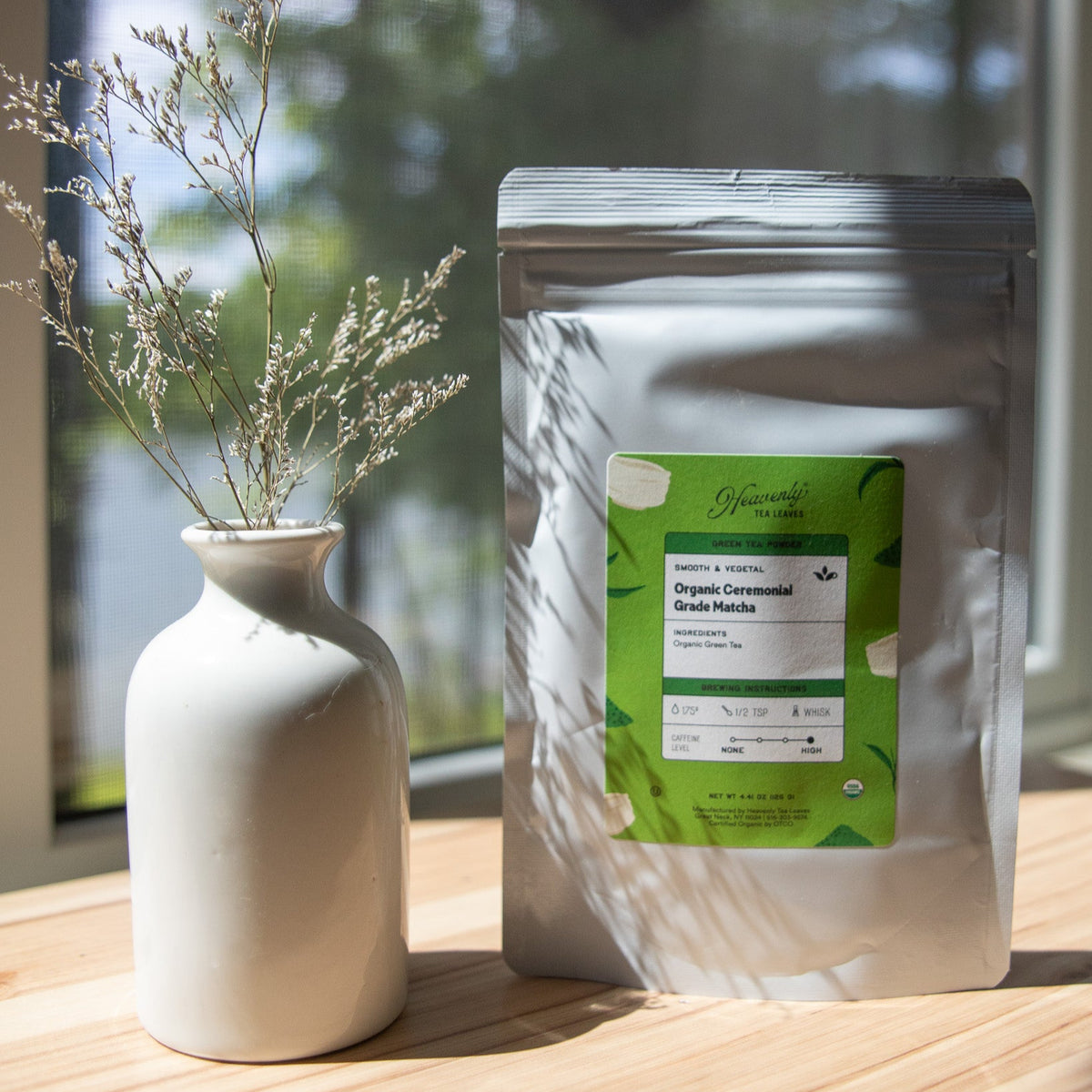 Organic Bulk Ceremonial Grade Matcha Green Tea Powder, Wholesale Matcha, Food Service Matcha, Antioxidant Rich, Premium Quality, Single Origin | Heavenly Tea Leaves