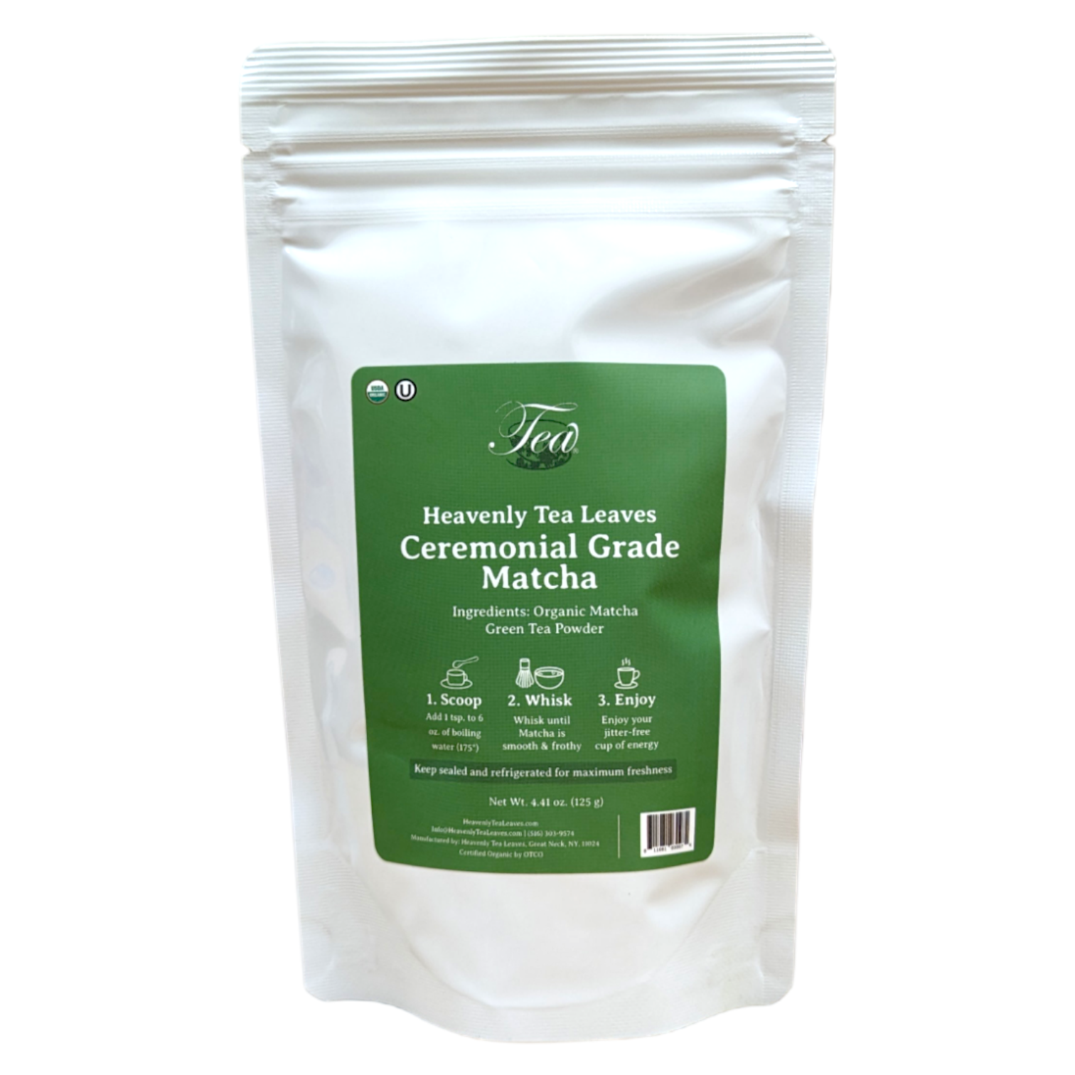 Organic Bulk Ceremonial Grade UJI Matcha Green Tea Powder, Antioxidant Rich, Premium Quality, Single Origin | Heavenly Tea Leaves