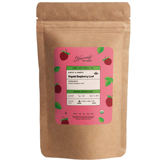 Organic Raspberry Leaf, Loose Leaf Herbal Tea – Heavenly Tea Leaves