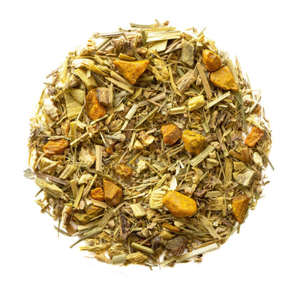 Organic Turmeric Ginger - Ayurvedic Tea Blend - Tea - Wellness Tea - Turmeric Tea - Ginger Tea - Anti-Inflammatory | Heavenly Tea Leaves