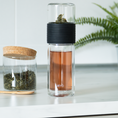 Load image into Gallery viewer, Ukiyo Sense Double-Wall Glass Smart Infuser | Heavenly Tea Leaves
