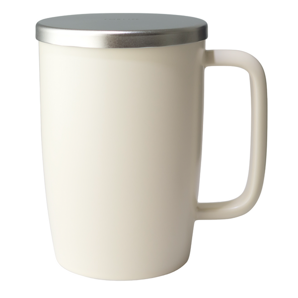 FORLIFE Dew Brew-in-Mug, 18 oz. - Large Cup with Strainer Included | Heavenly Tea Leaves