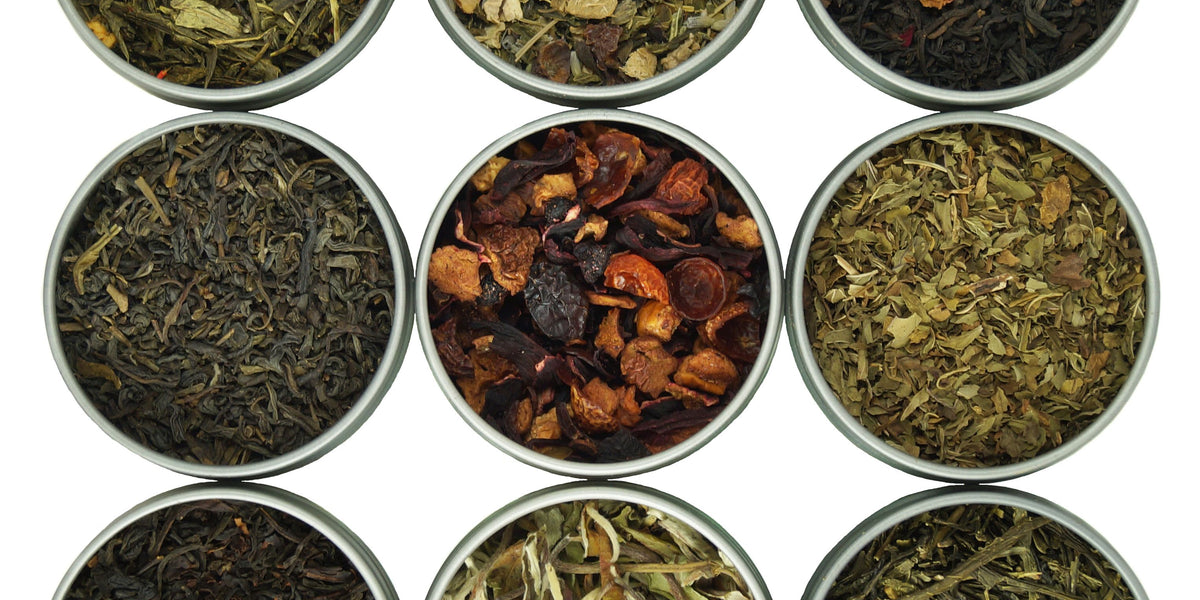 Assorted 9 Loose Leaf Tea Gift Box | Heavenly Tea Leaves