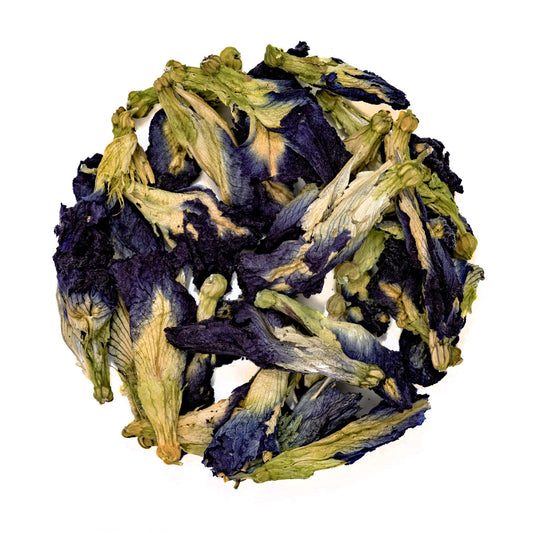 Organic Butterfly Pea Flower, Loose Leaf Herbal Tea Tin | Heavenly Tea Leaves