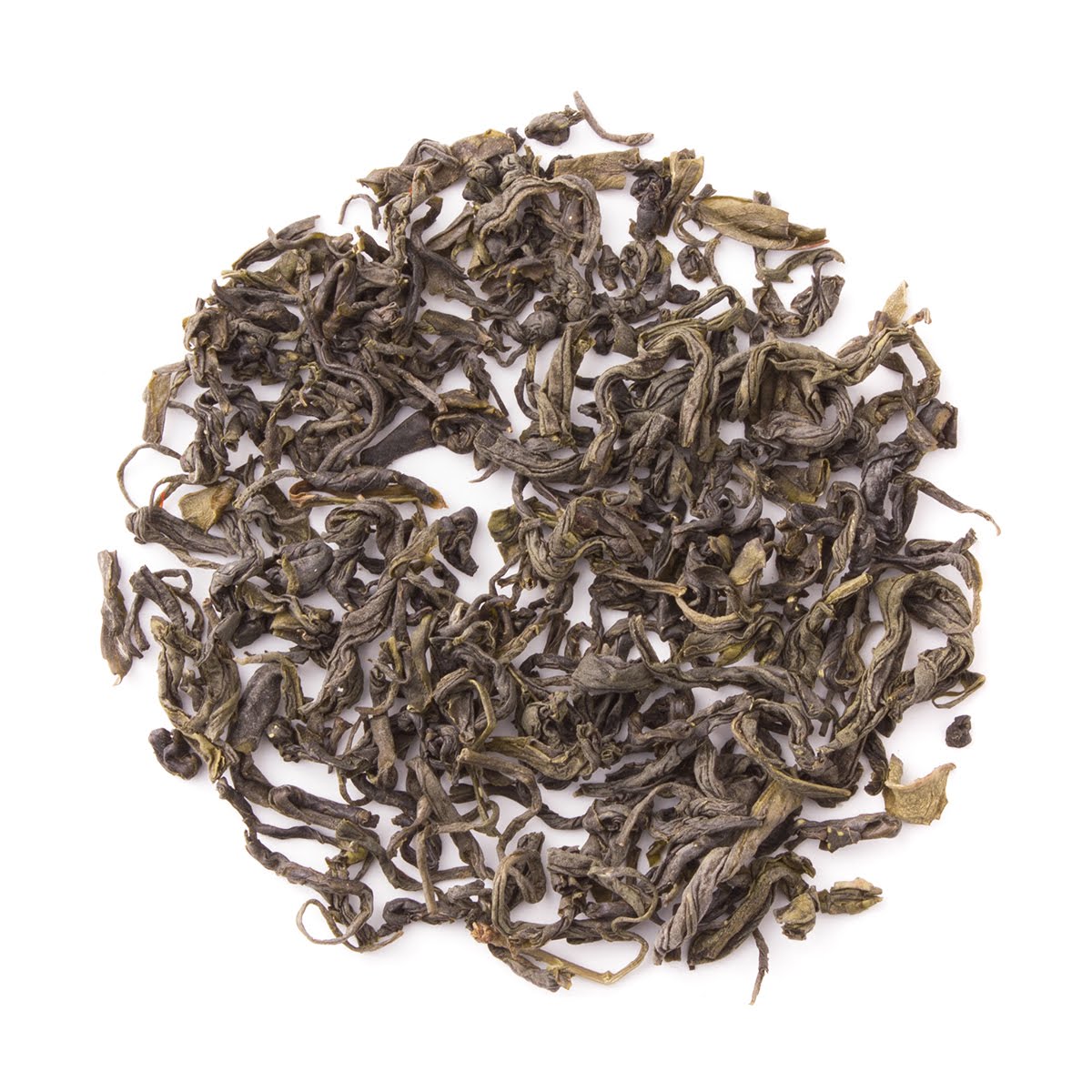 Organic Chun Mee - Premium Loose Leaf Green Tea - USDA Organic - OU Kosher - Heavenly Tea Leaves