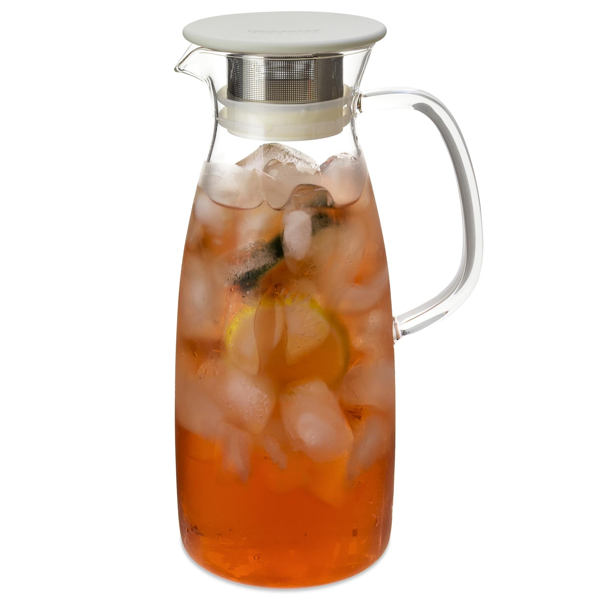 FORLIFE - Mist Iced Tea Jug for Cold Brewing - Great For Loose Leaf Iced Tea, and Fruit Infused Water - Heavenly Tea Leaves
