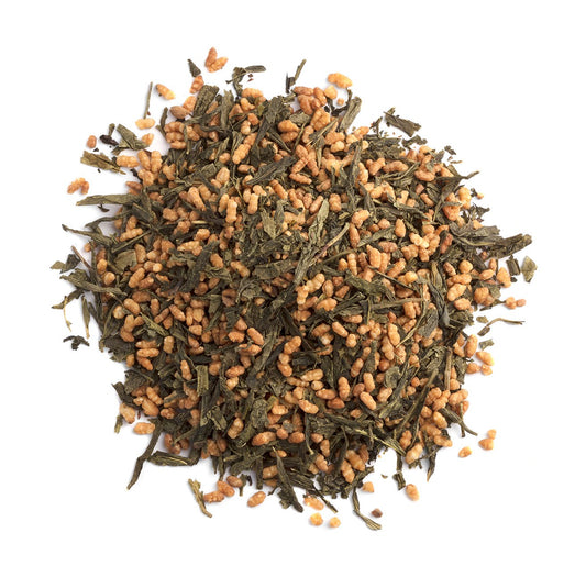 Genmaicha, Bulk Loose Leaf Green Tea | Heavenly Tea Leaves