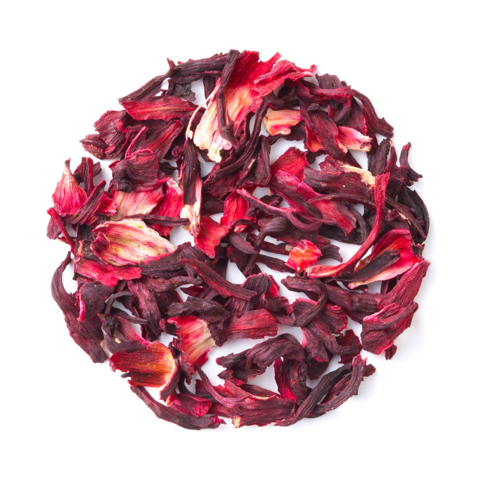 Organic Hibiscus - Loose Leaf Herbal Tisane - Naturally Caffeine Free - Antioxidant Rich - Heavenly Tea Leaves