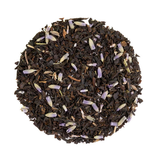 Organic Black Lavender, Bulk Loose Leaf Black Tea, 1 Lb. | Heavenly Tea Leaves