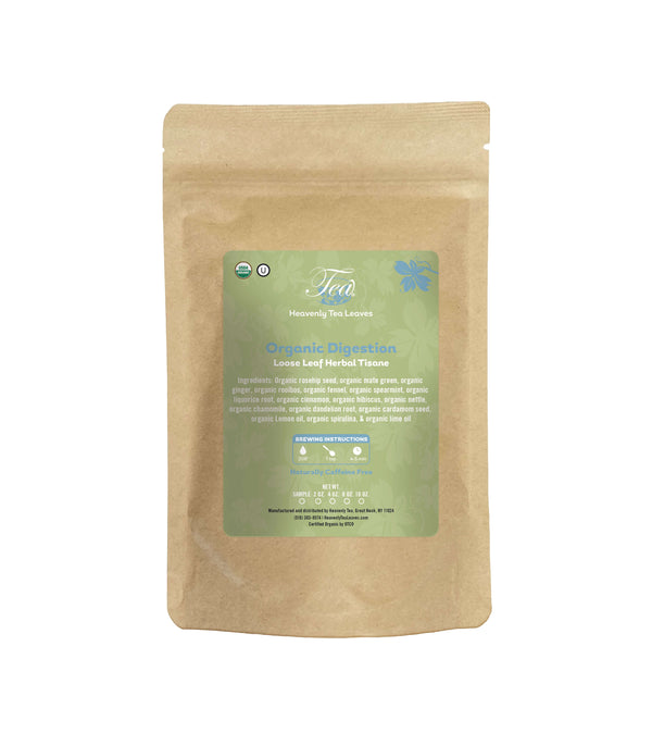 Organic Digest - Digestion - Cleanse and Detoxify - Wellness Tea - Healthy Tea - Gut Cleanse Tea - Loose Leaf Wellness Herbal Tea | Heavenly Tea Leaves