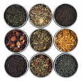 Load image into Gallery viewer, Organic Loose Leaf Tea Sampler - USDA Organic & OU Kosher - Try a Variety of 9 Loose Leaf Teas & Herbal Tisanes - Great Gift | Heavenly Tea Leaves
