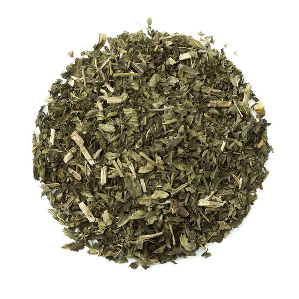 Organic Peppermint Tea Tin - Loose Leaf Herbal Tisane - Great Hot Or Iced - Heavenly Tea Leaves
