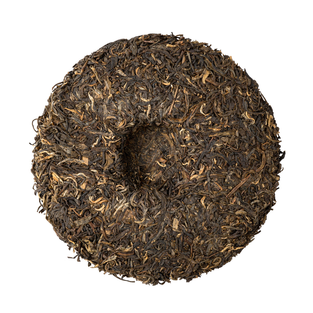 Pu-erh Sheng Tea Cake - Dark Fermented Tea - Antioxidant & Probiotic Rich - Wellness Tea - Tea Cake | Heavenly Tea Leaves