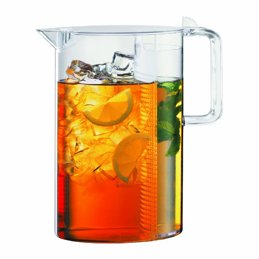 Bodum Ceylon Jumbo Iced Tea Jug, 101 oz. - Great for Cold Brewing and Making Loose Leaf Iced Tea - Heavenly Tea Leaves