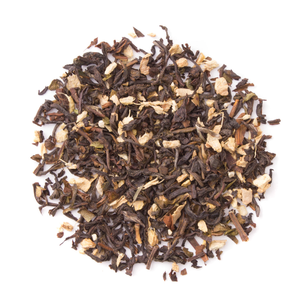 Organic Ginger Black - Premium Loose Leaf Black Tea | Heavenly Tea Leaves