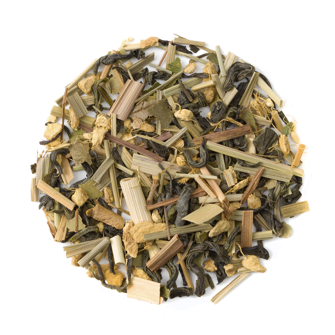 Organic Ginger Lemon Green - Loose Leaf Green Tea, 4 oz